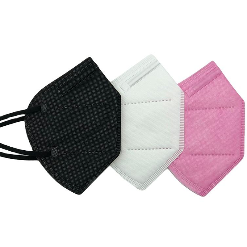 KN95 Non-woven Disposable Dust Face Mask Black
