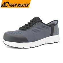 Slip-ins Anti-skid Sport Safety Shoes with Fiberglass Toe