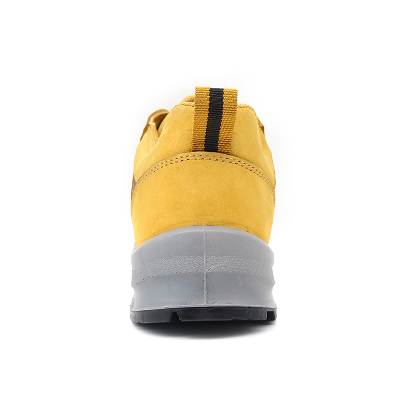 Nubuck Leather Steel Toe Work Safety Shoes