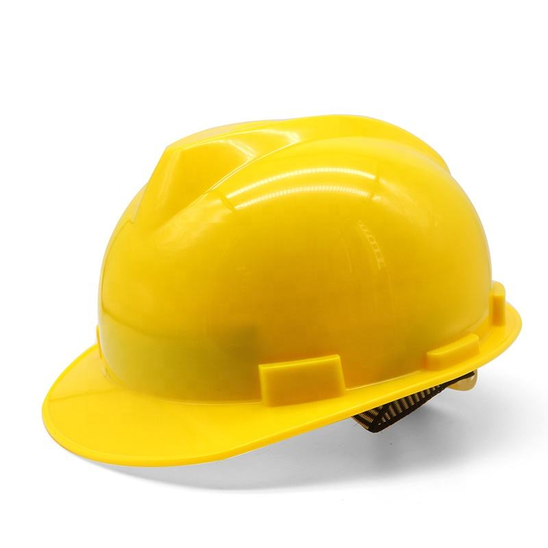 Very Cheap Buckle Adjustable V-guard Safety Helmet for Construction