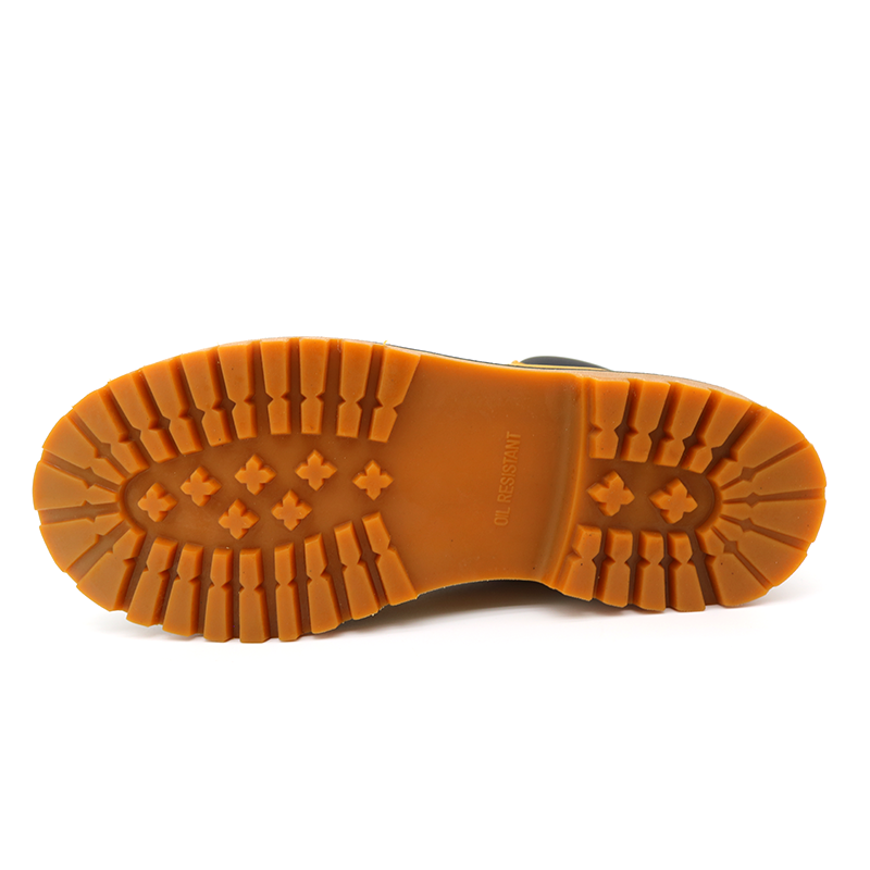 Nubuck Leather Goodyear Welted Safety Shoes with Steel Toe