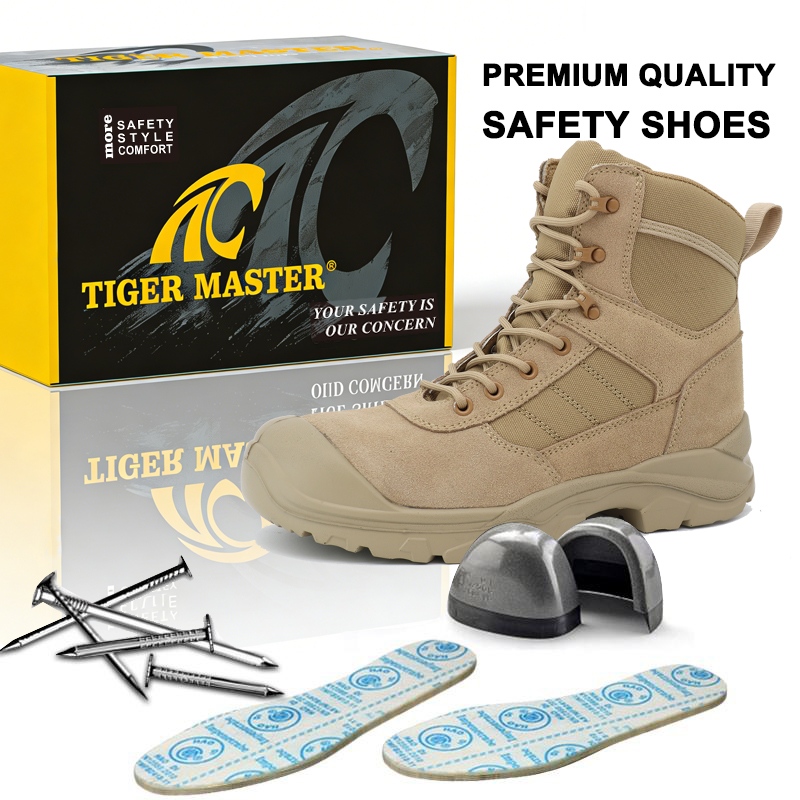Anti-slip Steel Toe Tactical Trekking Desert Security Boots