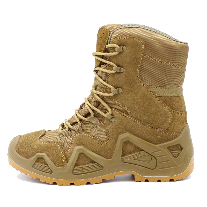 Anti-slip Suede Leather Outdoor Hiking Climbing Boots