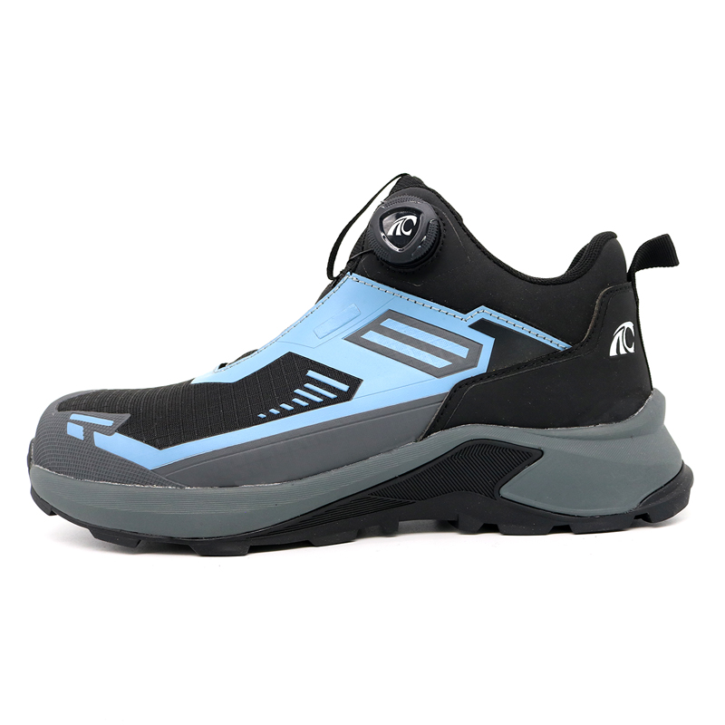 Twist Lock Hiking Sport Safety Shoes for Men