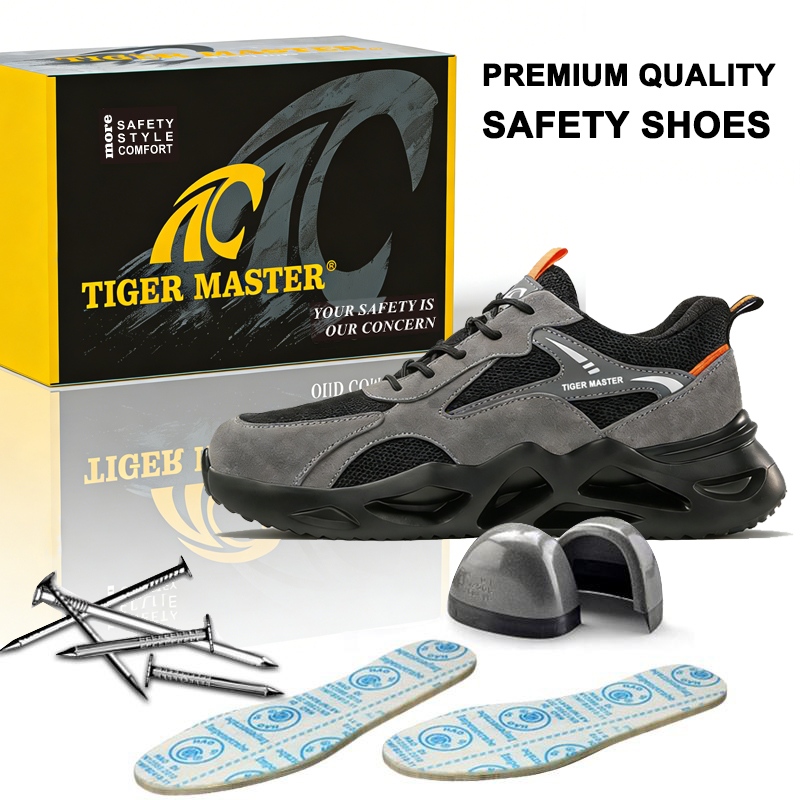 Steel Toe Comfort Sport Safety Shoes for Men