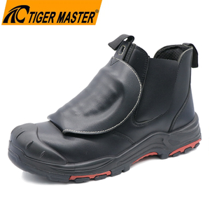 HRO Anti-slip Rubber Sole Welding Safety Shoes with Steel Toe