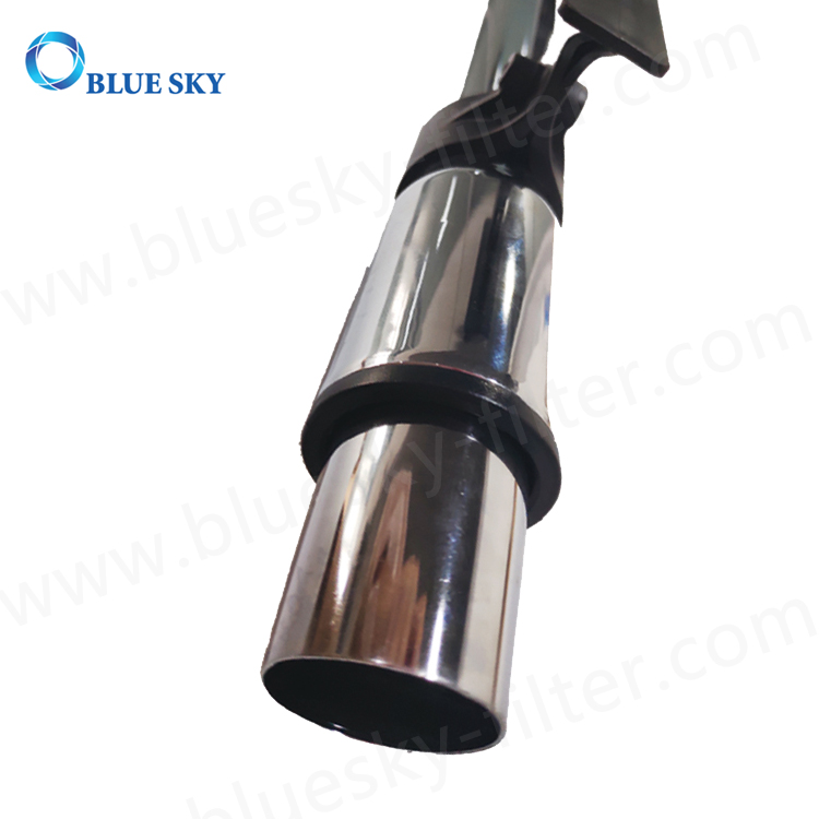Tubo de extensión de aspiradora de acero inoxidable diámetro 30mm reemplazo para tubo telescópico de aspiradora