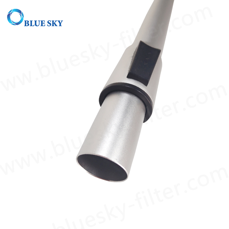 Reemplazo de tubo de aluminio de extensión de 30 mm de diámetro para tubo telescópico de aspiradora con botón pulsador
