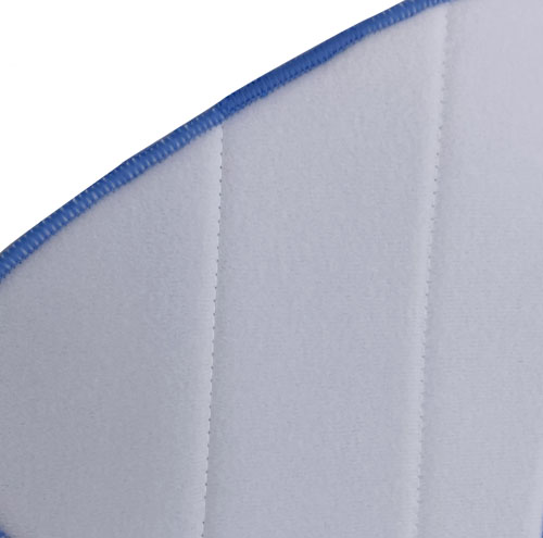 Almohadillas de tela para mopa seca y húmeda personalizadas, almohadillas para mopa de tela azul lavables, compatibles con piezas de mopa para aspiradora Zorig