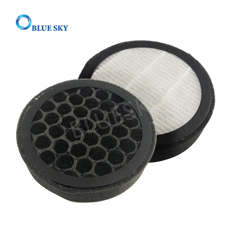 Mini filtros HEPA plisados ​​de carbón activado en panal personalizados para accesorios de purificador de aire