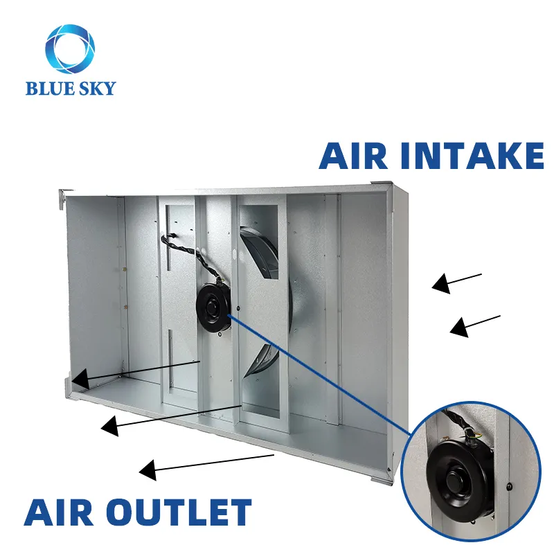 空气净化设备 洁净室空气净化器 层流罩 FFU 风扇过滤器单元（带 HEPA 过滤器）