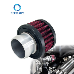 定制 30 毫米高流量汽车空气滤清器铝制进气汽车滤清器适用于汽车零件