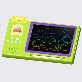 CE Monster LCD Writing Tablet Drawing With Talking Flash Cards Montessori Toys Gifts for 3 4 5 6 Year Old Autism Sensory Toys