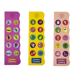 2025 Hot Trendy Custom Design Children Books with Sound Effects Sound Books with Story Teller Sound Book Printing