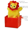 New Design Crank Jack in The Box Plush Toys Customized Custom Printed Musical Tin Box Hot Sale Jack in The Box Toys