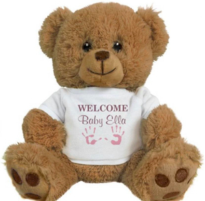 PERSONAL Recordable Plush 15" Talking Teddy Bear with Heartbeat Bear Stuffed Animal Voice Recorder