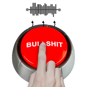 Hot Sale Factory Price Custom Talking Bullshit Button