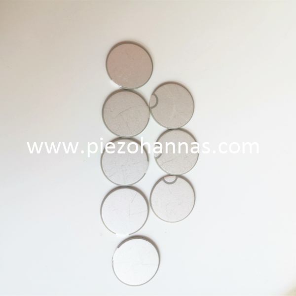 Cristal de disco piezoeléctrico personalizado para estética médica
