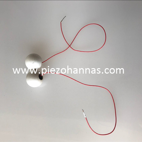Material Pzt esfera piezoeléctrica de cristal para instrumento de hidrófono