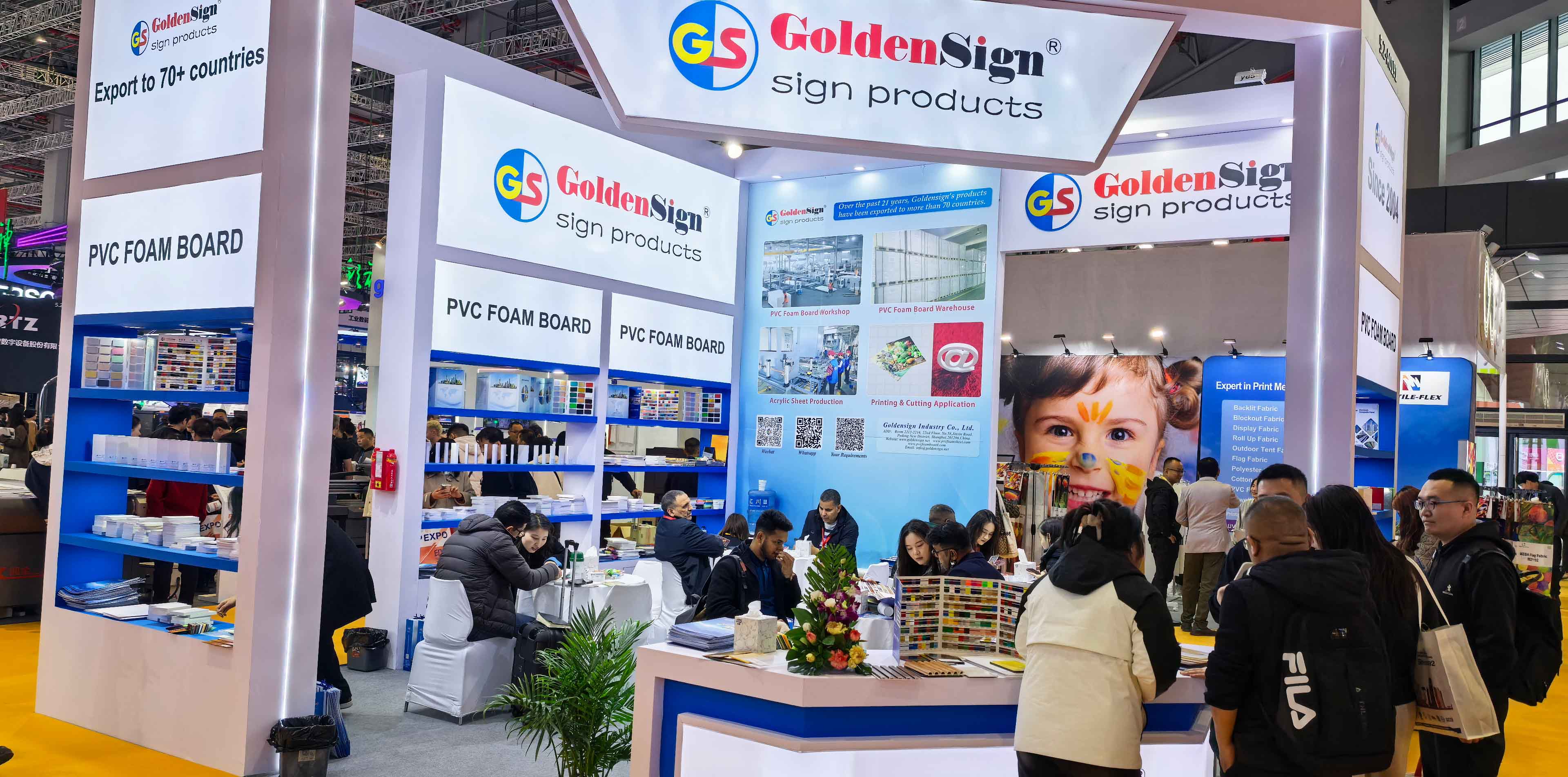 Goldensign pvc foam board 2025 appp expo