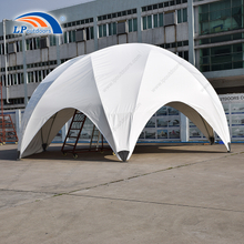 Tienda de campaña con cúpula hexagonal de 9m de diámetro con forma de araña personalizada para eventos publicitarios
