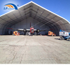 Tienda de hangar TFS curva de aluminio para almacenamiento al aire libre