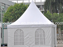 Палатка-пагода высокого качества 5X5M с подкладкой и дверью