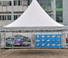 Алюминиевые палатки-пагоды 6×6 м на продажу в Кении