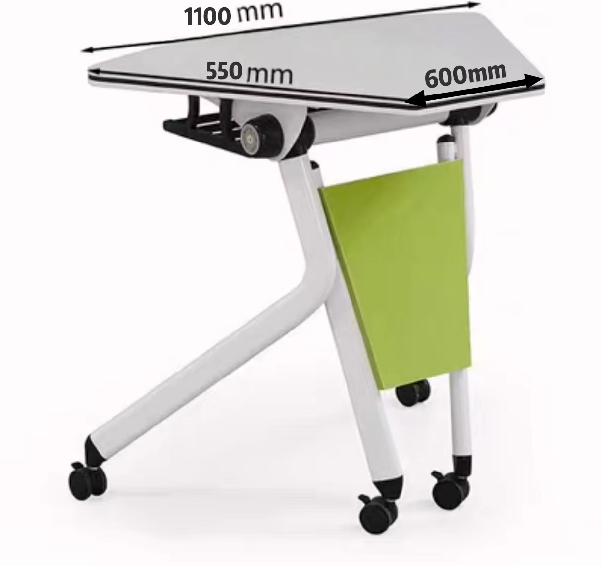 Wholesale Movable Training Room Wood Desk University School Double Student Study Table and Chair Set