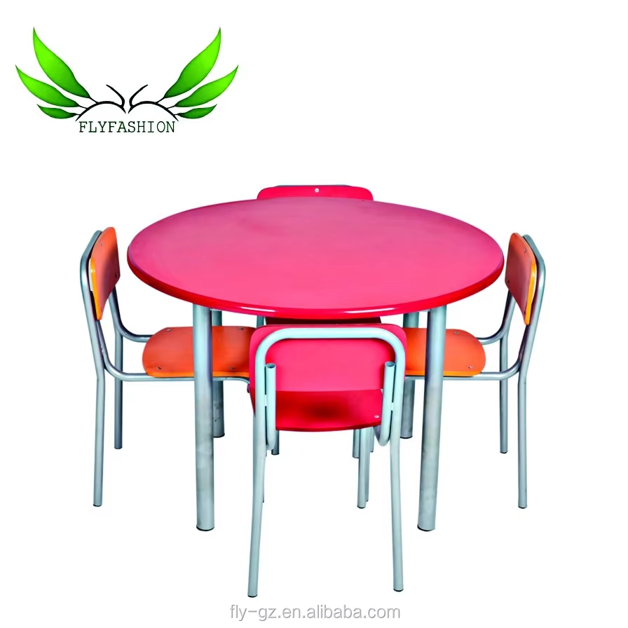 Wholesale Kindergarten Furniture Classroom Table Children Chair Plastic Kid Desk and Chair