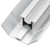 Perfil industrial de aluminio Sistema de montaje solar Rails de aluminio
