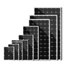 لوحة الطاقة الشمسية 20W-500W إطار الألومنيوم أحادي الكريستالات الضوئية الأسرة