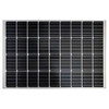 Panel solar de panel solar de un solo cristal de 100W Panel solar Panel solar 18 V Sistema de generación de energía del módulo fotovoltaico doméstico