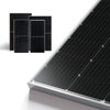 Módulo de panel de generación de energía solar 200W-550W Panel fotovoltaico de generación de potencia de una sola cara de cristal Home Distributed Home