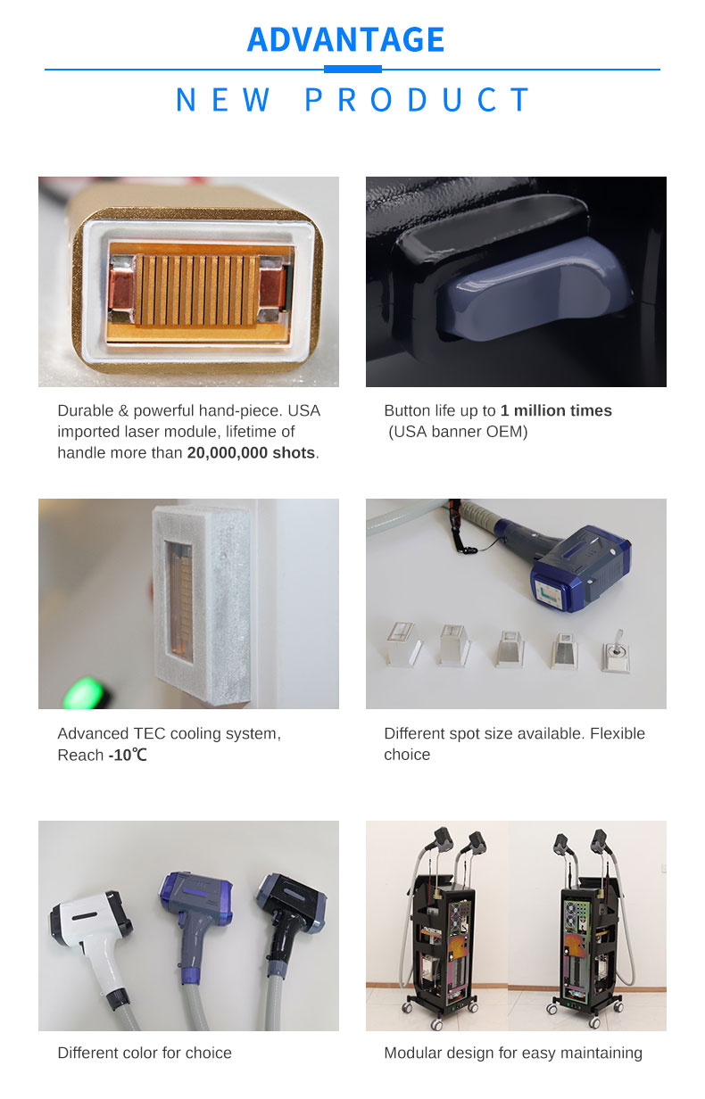 Haarentfernung mit Diodenlaser