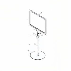 Telescopic Plastic Sign Frame