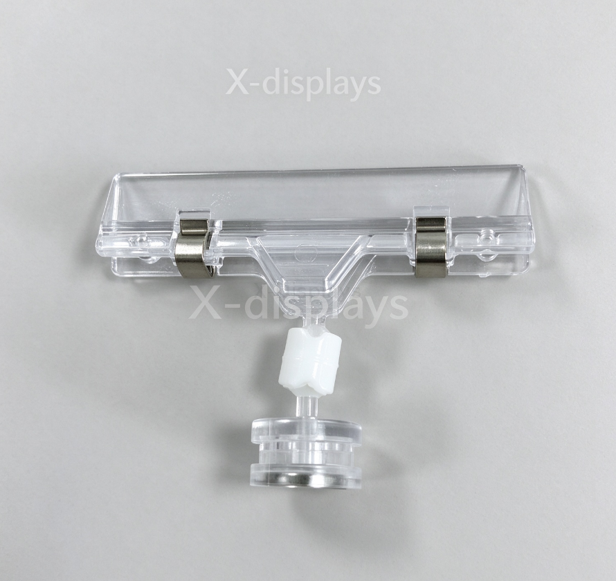 Magnetic Sign Holder Clip With Stainless Spring PS06-M