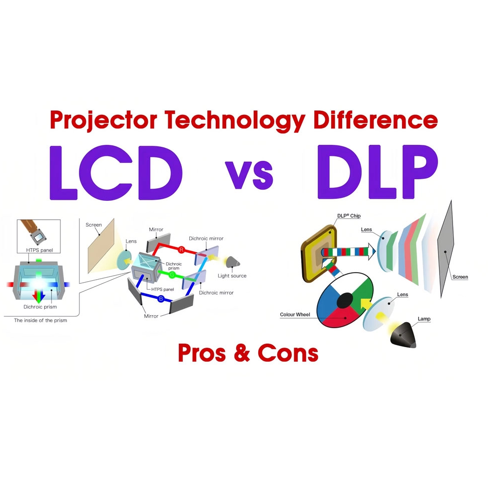DLP vs 3LCD: Discover the Core of Projection Technology