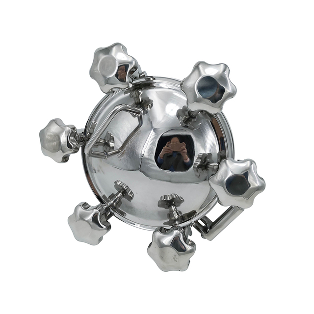 24-дюймовый внешний санитарный резервуар из нержавеющей стали Manway