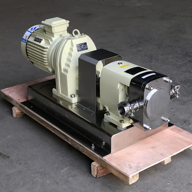 Санитарный насос с частотным ротором из нержавеющей стали