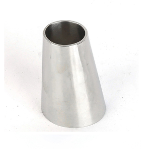 Санитарная нержавеющая сталь сварная труба установка эксцентрического редуктора