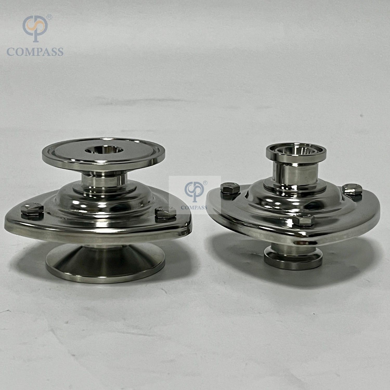 Пароотделители из нержавеющей стали SS316L толщиной 12,7 мм TC50,5 мм с прокладкой из ПТФЭ