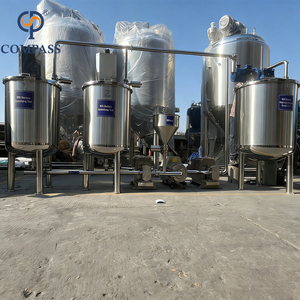 Горячая продажа CPS50-01A Гигиеническая система оборудования для производства эмульсии из нержавеющей стали SS316L OEM с кулачковым насосом и резервуаром для эмульсии