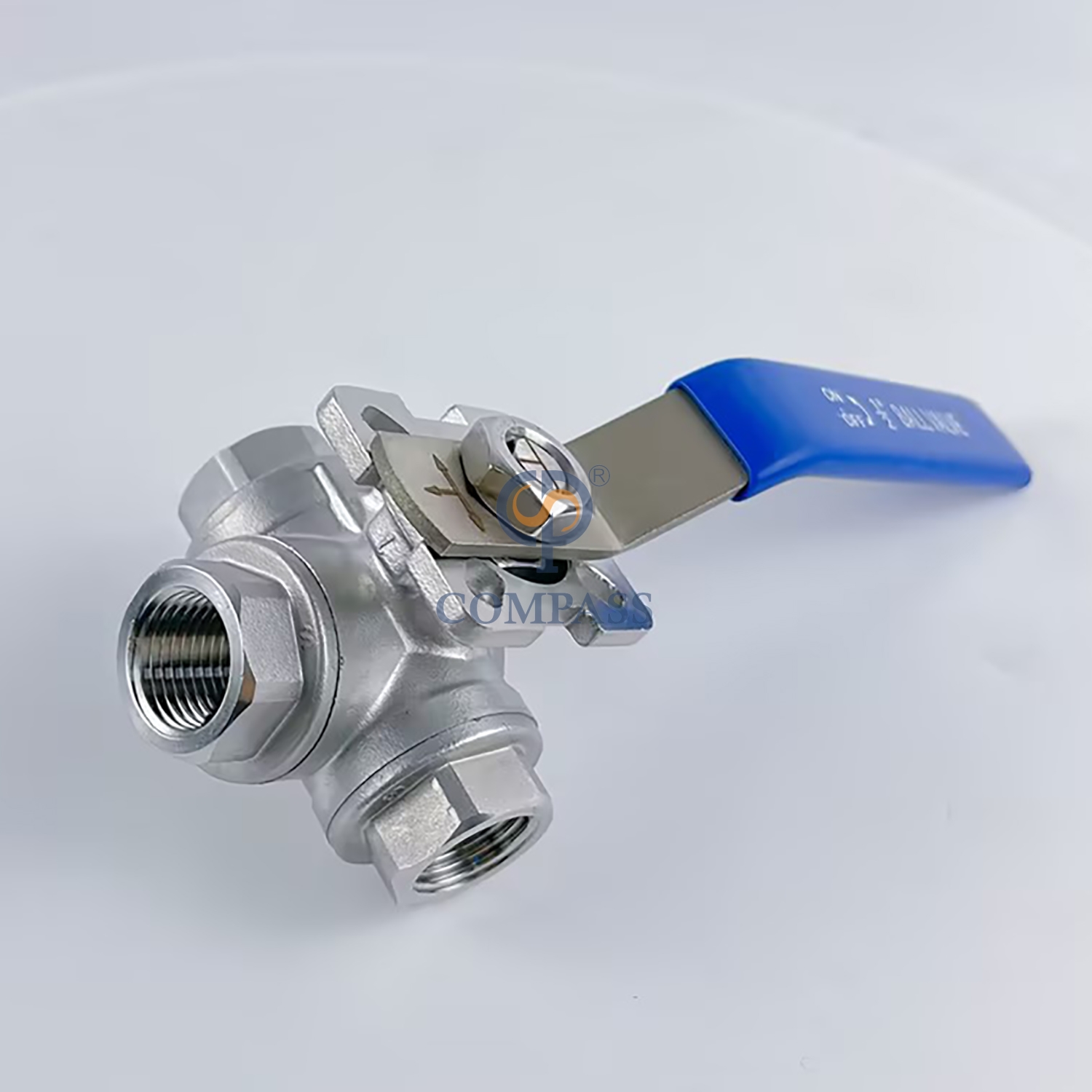 Промышленный шаровой клапан с внутренней резьбой NPT порта T класса T PN16 SS304 DN15