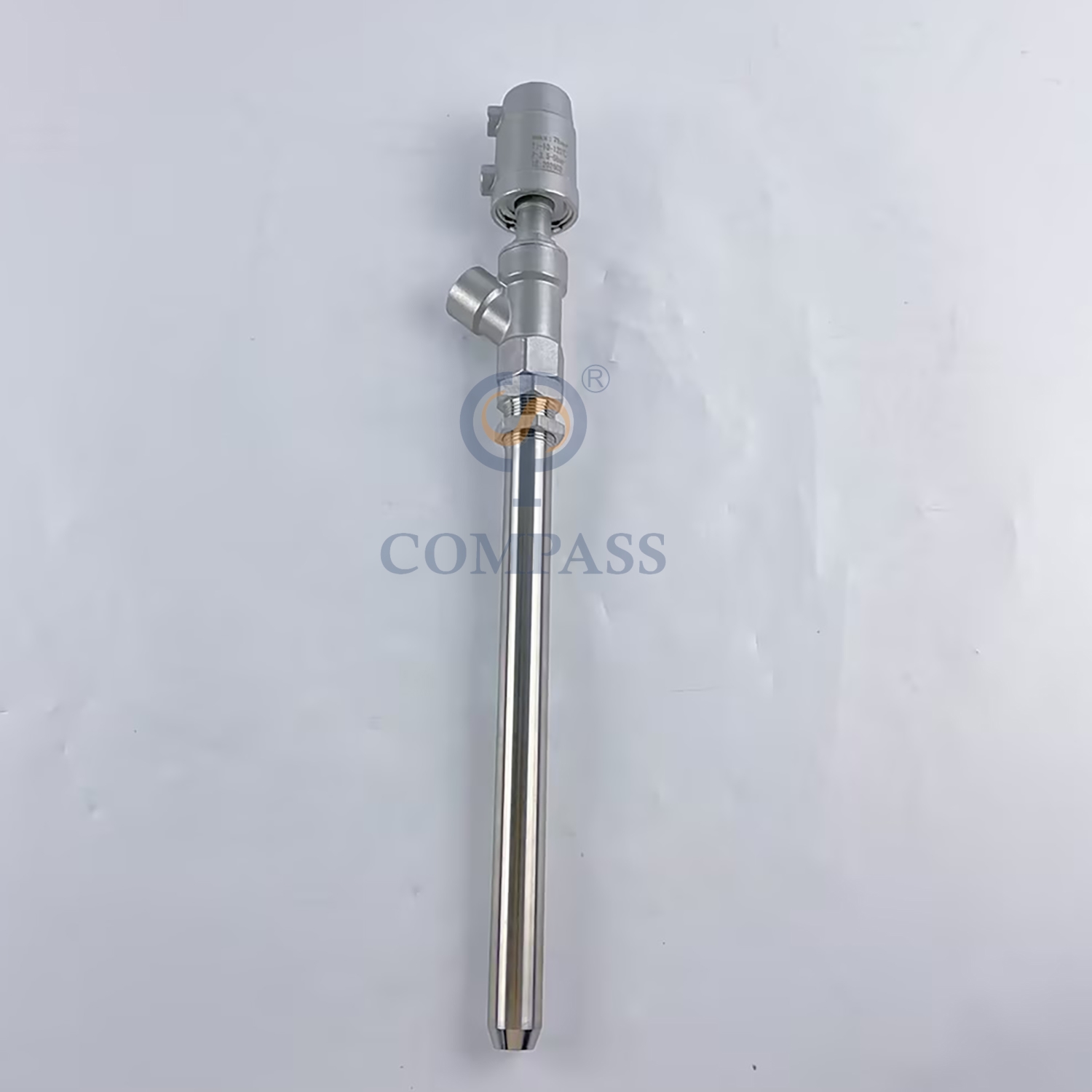 Клапан наполнения диаметра стержня SS316L 250MM 20MM с пневматической головкой 32MM