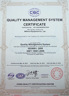Certificado ISO
