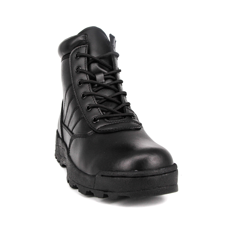 أحذية تكتيكية عسكرية للرجال للمشي لمسافات طويلة من الجلد بالكامل 6123