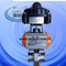 Sanitary Pneumatic Butterfly Valve With Limit Switch Box