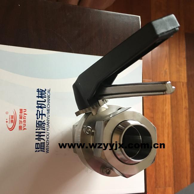 RJT Union Sanitary Butterfly Valve