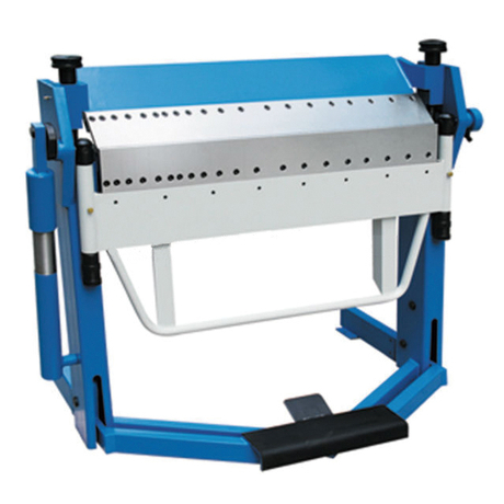 / 2A 40" Máquina de plegado de metales Formación PBB1020